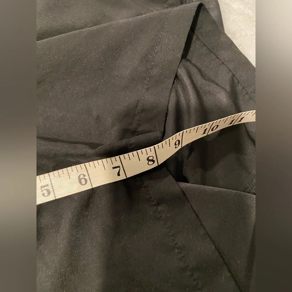 Goodfellow Size XXL Black Elastic Waist Drawstring 8” Inseam Swim Cargo Shorts